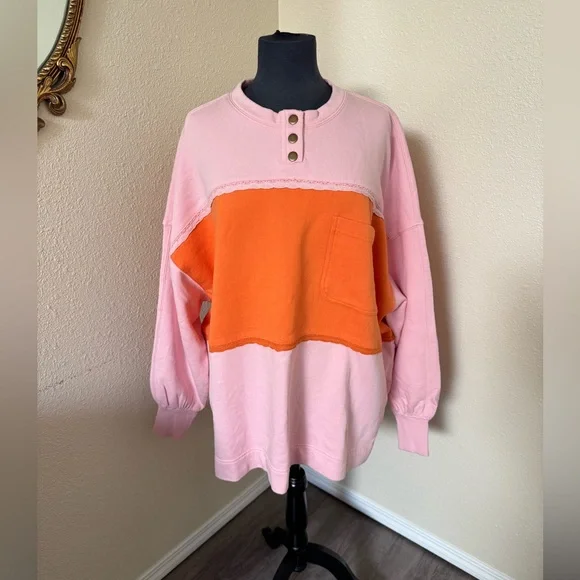 free people Strawberry Sweatshirt - Picture 2 of 6